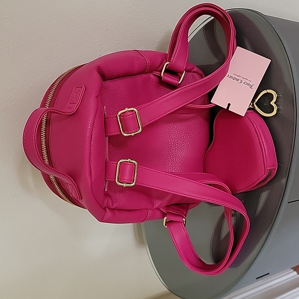Juicy Courture Barbie Pink Mini- Backpack & Coin bag - Picture 2 of 7